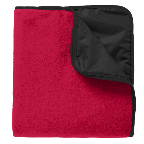 Fleece & Poly Travel Blanket