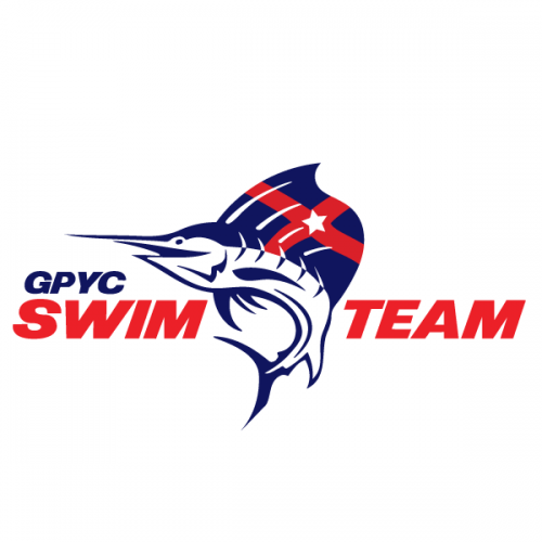 Contour-cut Vinyl Sticker - Swimming